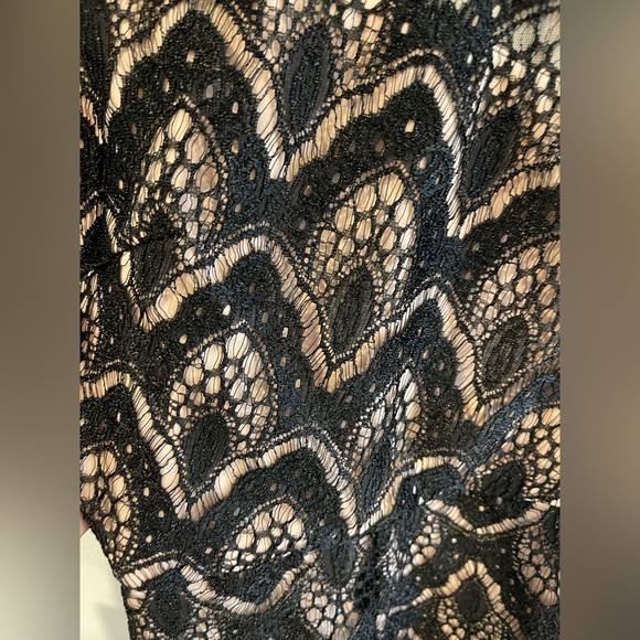 Cleo petites illusion lace dress. Sz 12 - Picture 4 of 6